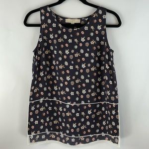 Ann Taylor LOFT Sleeveless Floral Top